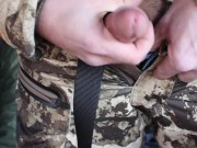 Jerking off in the deer blind 12/16