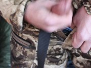 Jerking off in the deer blind 14/16