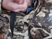Jerking off in the deer blind 5/16