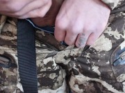 Jerking off in the deer blind 8/16