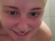 Amateur public shower strip masturbation 13/16