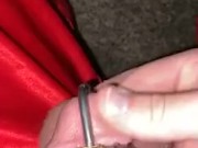 Rubbing his Tiny Caged Dick - Screenshot 13 of 16 - Tiny Dick
