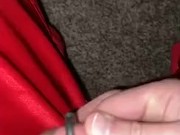 Rubbing his Tiny Caged Dick - Screenshot 7 of 16 - Tiny Dick
