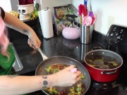 Vivitadakimasu~! Episode One: Soup OmankoVivi Full Video Cooking Kawaii 15/16