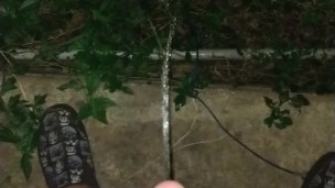 Outdoor peeing