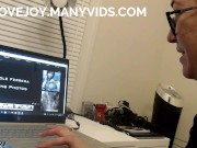Nerdy Big Stepsister Gives You A Footjob FOOT FETISH FEET