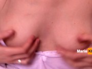 I play with my nipples and tits only for you 10/16