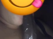 Sucking my toy 