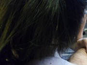 Asian Nerdy Teen with Glasses gives Deepthroat Blowjob 6/16