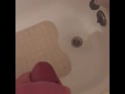 Sallyballs9- solo before shower cum shot 