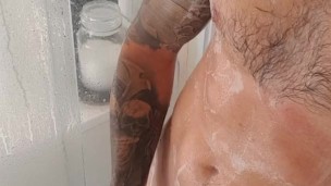 Caught in the shower!