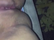 Squirting pregnant pussy while daddy’s at work