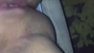 Squirting pregnant pussy while daddy’s at work