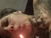 Tattooed Girls who smoke