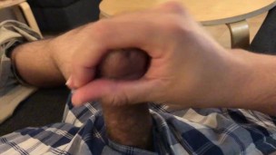 Amateur Israeli Guy cum after work
