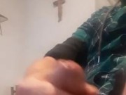 POV solo cumshot