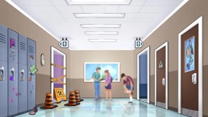 SummertimeSaga SCHOOL BATHROOM ENCOUNTER PART 7