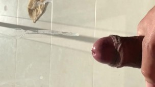 Cumming On My Hotel Window