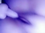 Trying out my suctioncup dildo on my wall