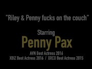 Girly Loving Gingerbush Penny Pax Fingers Pussy Riley Reid! 1/16