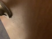 Sneaking in on wife playing