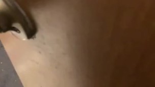 Sneaking in on wife playing