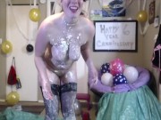 CAKE SMASH CAMGIRL WAM FOOD PORN 5/16