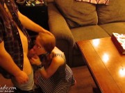 Nerdy Sadie Quinn Creampied By 'Dungeon Master' On Gaming Table (Edited) 2/16