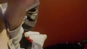Male solo hand job