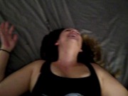 Insane cumshot over 3 and a half feet! Went right over her head - Trailer 16/16