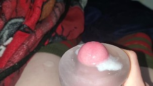 Femboy cums hard