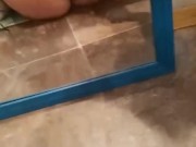 Whore fucks her wand,