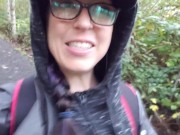 Desperate Outdoor Piss On The Pathway 15/16