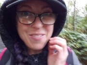 Desperate Outdoor Piss On The Pathway 16/16