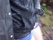 Desperate Outdoor Piss On The Pathway 7/16