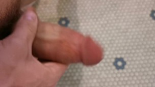 Masturbating and Cumshot Close Up