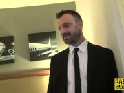 Fetish submissive rides and deep throats 3/16