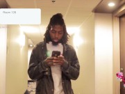 Big booty Tapout Queen sneaks and fucks her boyfriends brother at a hotel  2/16