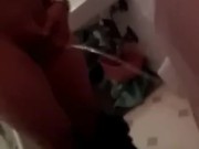 Pissing at my friends house