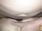 Teen couple having sex in doggy style. แฟนถูกเอาในท่าหมา 15/16