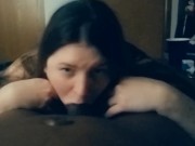 wonderful milf sucks bbc for her own pleasure 10/16