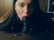 wonderful milf sucks bbc for her own pleasure 12/16