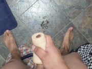 pocket pussy cum dump 14/16