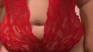 Milf strip tease to lingerie for her Snapchat premium 