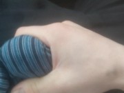 Jerking off on break (almost got caught) 