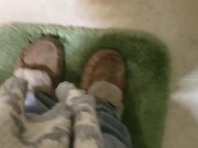 Nice Pee At Grandma's After Thanksgiving Dinner 
