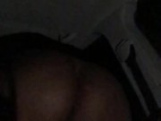 Red showing off in the car  11/16