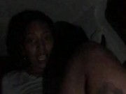 Red showing off in the car  12/16