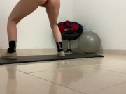  Emily Rose workout/ squirt session in the gym -4K 9/16