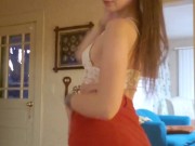 Playing with my long hair & teasing you ;) 15/16